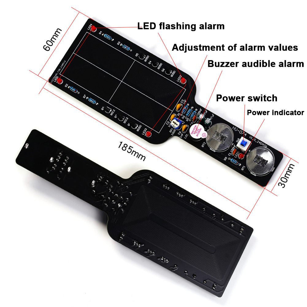 ชุดอุปกรณ์ตรวจจับโลหะแบบอิเล็ก - Diy Electronics Location บทวิจารณ์และราคา